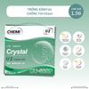  Tròng kính Chống tia UV Chemi 1.56 Crystal U2 Coated Hàn Quốc chính hãng 