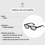  Gọng kính Chrome Hearts Lowrider dáng oval nhựa acetate cao cấp fullbox 