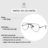  Gọng kính RayBan 0RX6489 dáng phi công chính hãng fullbox 