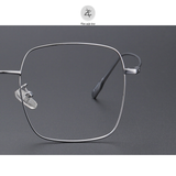 Gọng kính Zay Eyewear 121219 dáng vuông titanium phong cách thời trang cao cấp