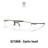  Gọng kính nửa khung Oakley Socket 5.5 0OX3218 dáng chữ nhật kim loại C-5™ Metal Alloy chính hãng fullbox 