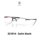  Gọng kính nửa khung Oakley Socket 5.5 0OX3218 dáng chữ nhật kim loại C-5™ Metal Alloy chính hãng fullbox 