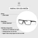 Gọng kính Oakley Hex jector (a) 0OX8174F dáng chữ nhật chính hãng fullbox 