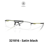  Gọng kính nửa khung Oakley Socket 5.5 0OX3218 dáng chữ nhật kim loại C-5™ Metal Alloy chính hãng fullbox 