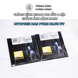 Tròng Kính Siêu Mỏng Phi Cầu 2 Mặt Chống ánh sáng xanh Nikon Myopsee DAS Pure Blue UV  1.60, 1.67 Chính Hãng 