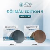  Tròng kính Rocky Edition 9 Đổi màu Khói/Nâu Lọc ánh sáng xanh hạn chế chói cao cấp 1.56 ASP chính hãng 