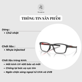  Gọng kính Oakley Metalink 0OX8153 dáng chữ nhật chính hãng fullbox 