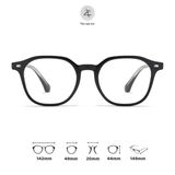  Gọng kính Zay Eyewear TR 28002 dáng vuông nhựa TR90 phong cách hàn quốc 