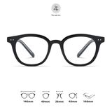  Gọng kính Zay Eyewear TR 28005 dáng vuông nhựa TR90 phong cách hàn quốc 