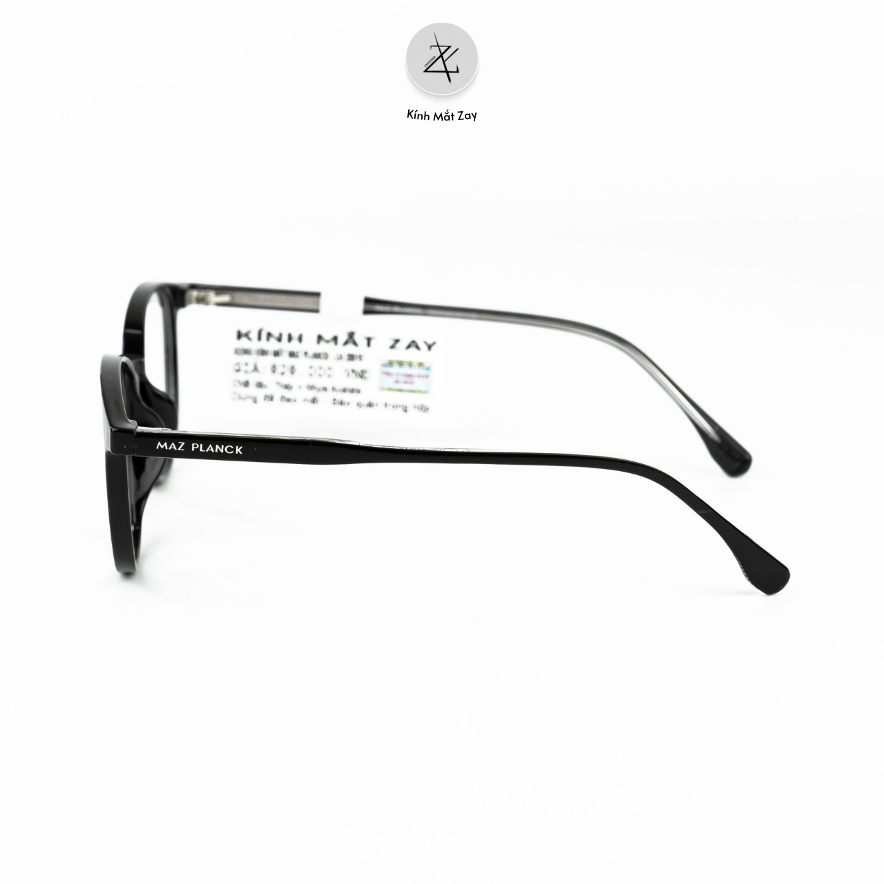  Gọng kính MAZ PLANCK LV28015 dáng tròn nhựa TR90 dẻo chính hãng 