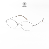  Gọng kính Zay Eyewear 08165 dáng oval Titanium phong cách Hàn Quốc 