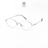 Gọng kính Zay Eyewear 08165 dáng oval Titanium phong cách Hàn Quốc