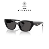 Kính mát Coach 0HC8434U dáng mắt mèo nhựa Injected chính hãng fullbox