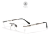 Gọng kính Zay Eyewear R7903T dáng chữ nhật titanium cao cấp
