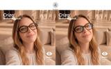Tròng kính Essilor Crizal® Natural Look™ giảm hiện tượng lóa, hạn chế trầy xước gấp 3 lần, lọc ánh sáng xanh - Pháp chính hãng
