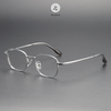 Gọng kính Zay Eyewear 124210 dáng vuông titanium phong cách Hàn Quốc