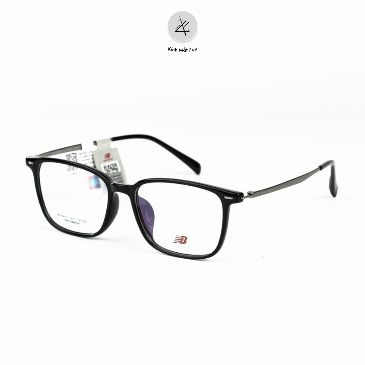  Gọng kính New Balance NBO09475Z dáng vuông titanium chính hãng fullbox 