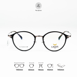  Gọng kính Lavein Paris V9004 dáng tròn titanium & nhựa TR90 chính hãng fullbox 