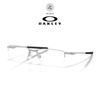 Gọng kính nửa khung Oakley Socket 5.5 0OX3218 dáng chữ nhật kim loại C-5™ Metal Alloy chính hãng fullbox