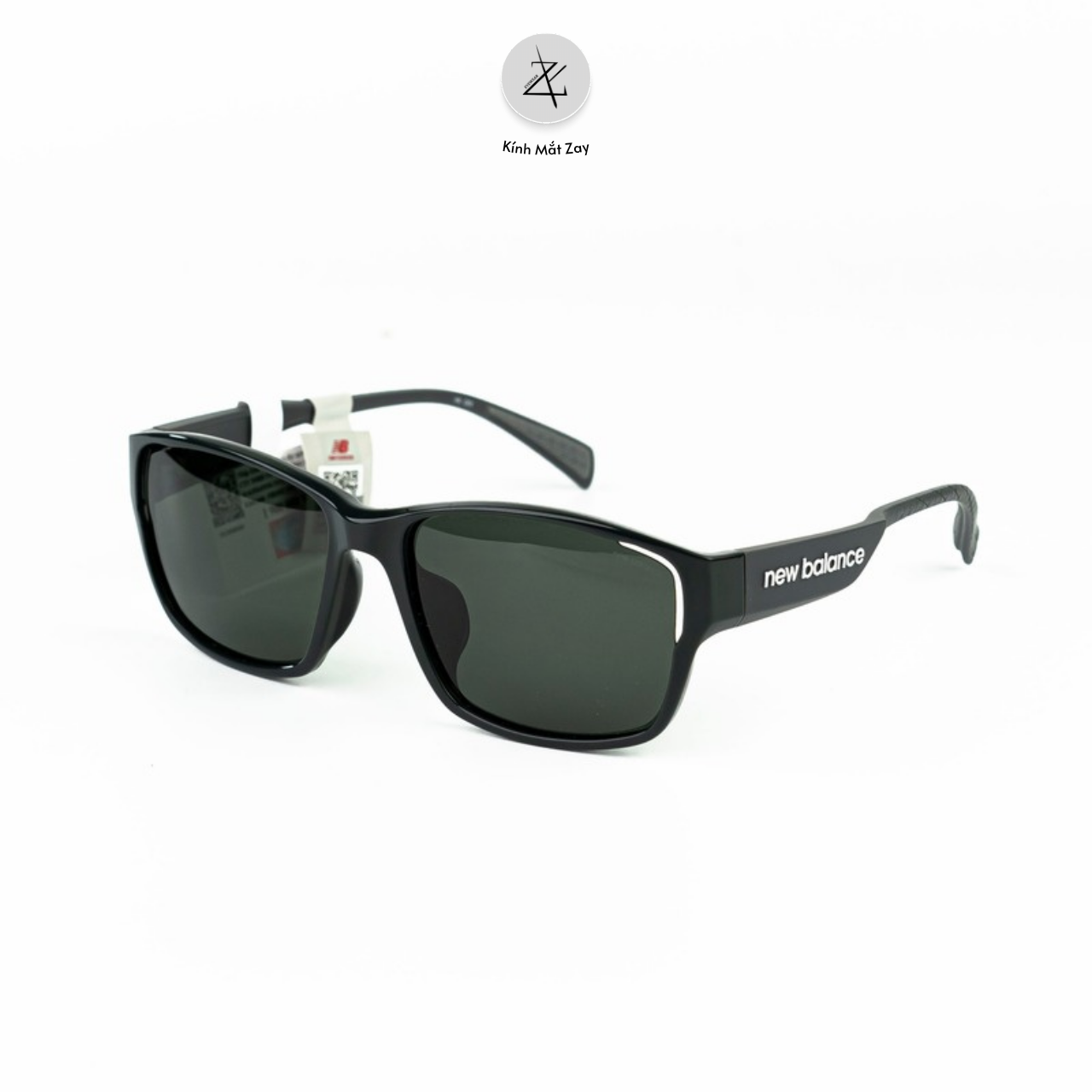  Kính mát New Balance NBS08118X dáng vuông phân cực polarized nhựa TR90 chính hãng fullbox 