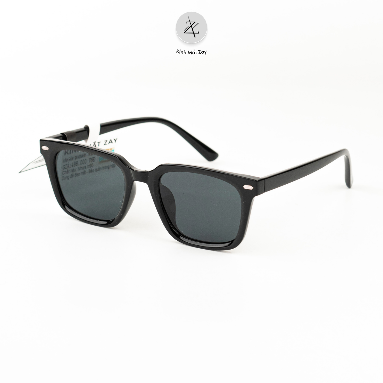  Kính mát phân cực polarized Gangnary TR28021 dáng vuông TR90 chính hãng 