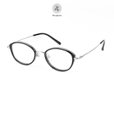 Gọng kính Zay Eyewear M 6212 dáng mắt mèo Titanium phong cách Hàn Quốc