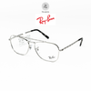 Gọng kính RayBan 0RX3636V dáng phi công kim loại chính hãng fullbox