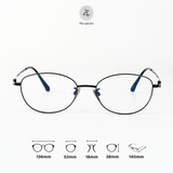  Gọng kính Zay Eyewear F-5110 dáng mắt mèo titanium phong cách thời trang cao cấp 