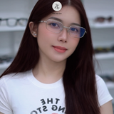  Gọng kính gấp gọn Gentle Monster Tarx dáng chữ nhật titanium cao cấp fullbox 