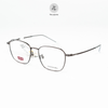 Gọng kính LEVI'S LV 7162/F dáng đa giác Titanium fullbox chính hãng