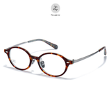  Gọng kính Zay Eyewear V6006T dáng oval nhựa acetate phong cách Hàn Quốc 