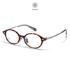 Gọng kính Zay Eyewear V6006T dáng oval nhựa acetate phong cách Hàn Quốc