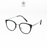 Gọng kính Zay Eyewear 25021 dáng mắt mèo titanium phong cách Hàn Quốc 