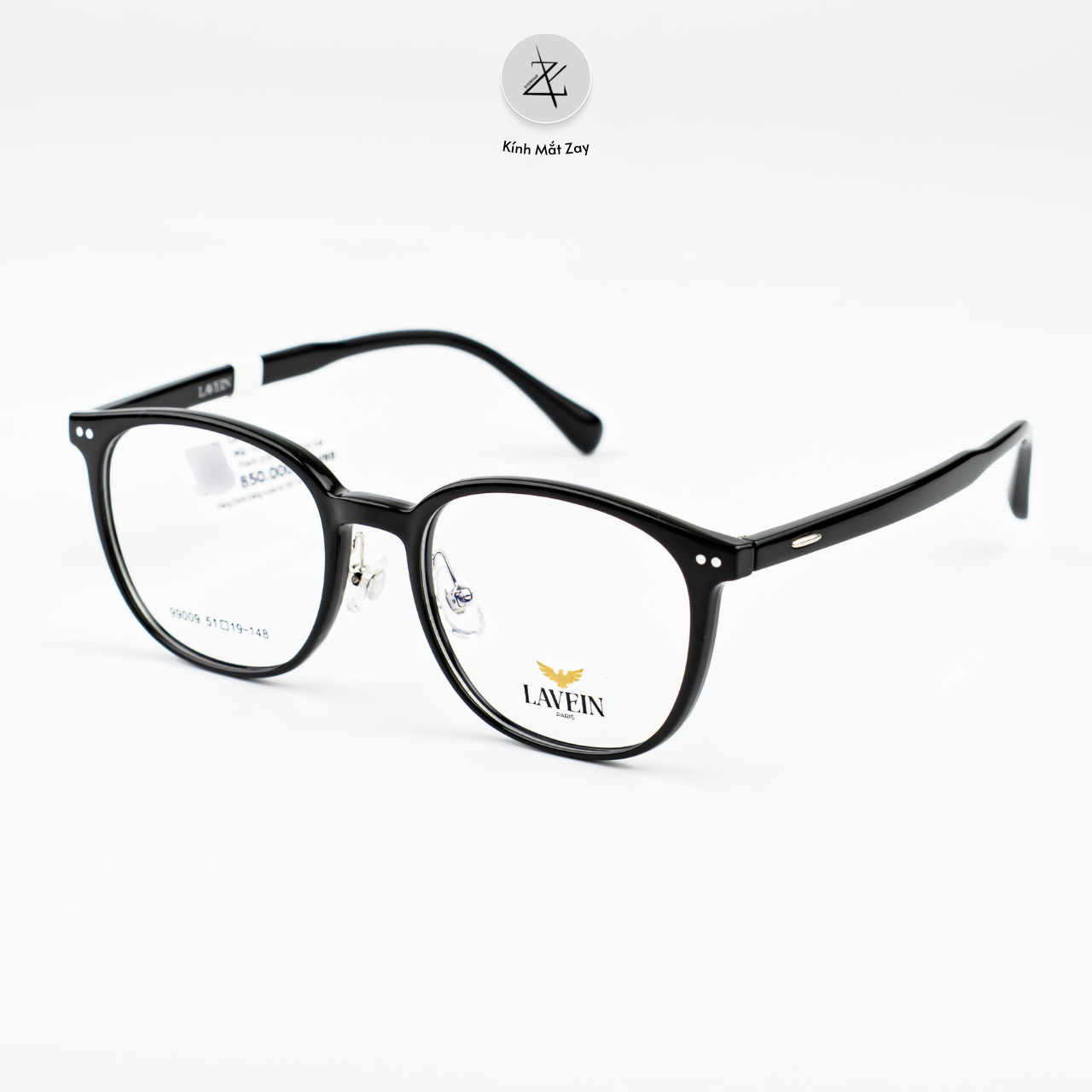  Gọng kính Lavein Paris 99009 dáng tròn nhựa TR90 chính hãng fullbox 