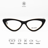  Gọng kính Prada PR06VS dáng mắt mèo nhựa acetate cao cấp fullbox 