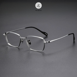  Gọng kính Zay Eyewear 81016ST dáng vuông Titanium 10g phong cách Hàn Quốc 