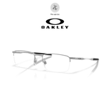  Gọng kính nửa khung Oakley Barrelhouse 0.5 0OX3174 dáng chữ nhật kim loại C-5™ Alloy chính hãng fullbox 