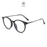  Gọng kính Zay Eyewear 3006 dáng tròn nhựa TR90 phong cách hàn quốc 