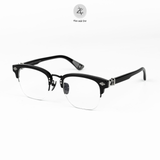  Gọng kính nửa khung CH8057 dáng vuông nhựa acetate cao cấp 