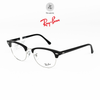 Gọng kính nửa khung RayBan 0RX5154 dáng vuông nhựa Acetate & Kim loại chính hãng fullbox