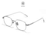  Gọng kính Zay Eyewear 80809 dáng đa giác titanium phong cách Hàn Quốc 