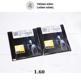  Tròng Kính Siêu Mỏng Phi Cầu 2 Mặt Chống ánh sáng xanh Nikon Myopsee DAS Pure Blue UV  1.60, 1.67 Chính Hãng 