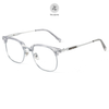 Gọng kính nửa khung Zay Eyewear OF 0062 dáng vuông titanium phong cách Hàn Quốc