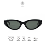  Kính mát Gentle Monster Verse dáng mắt mèo nhựa acetate cao cấp fullbox 