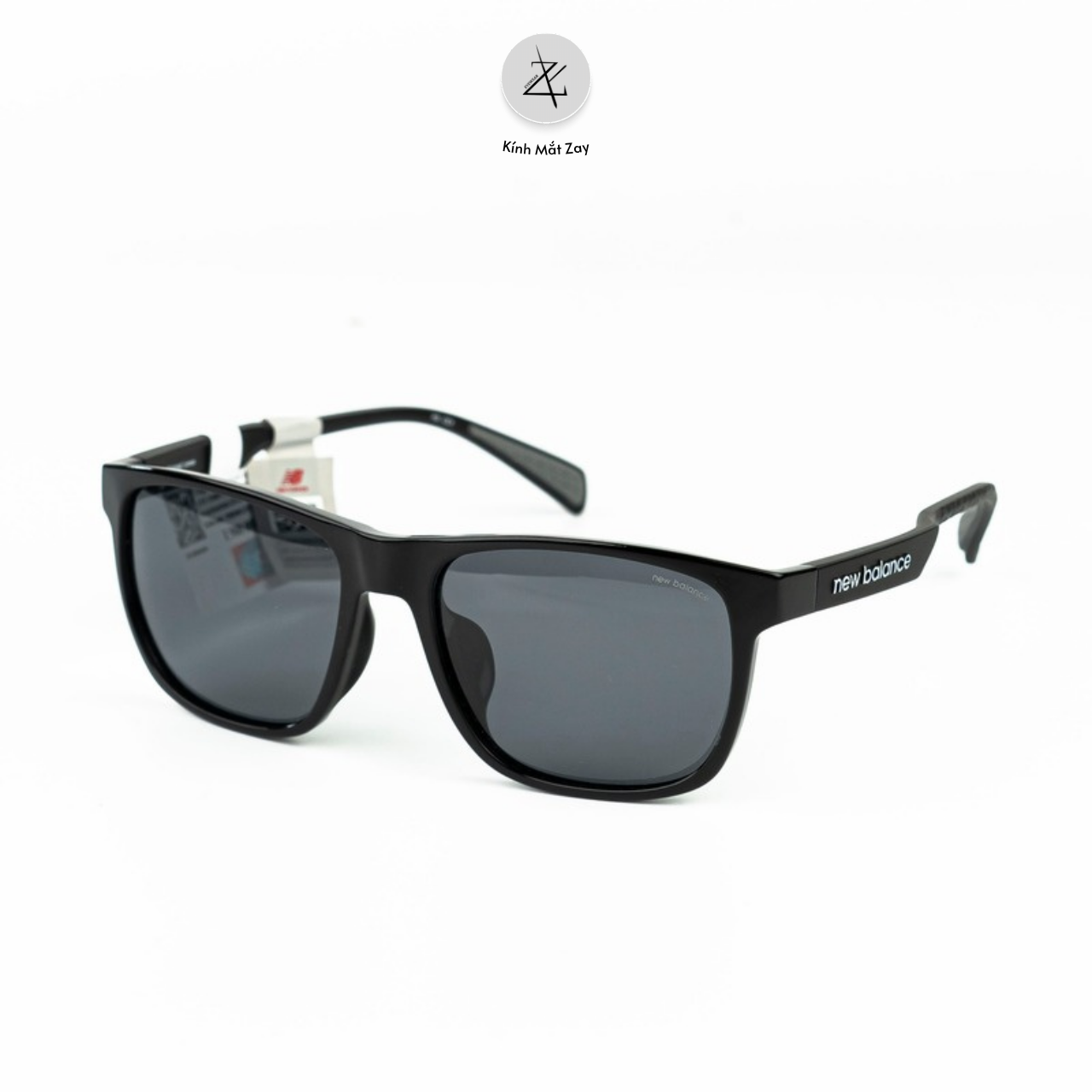  Kính mát New Balance NBS08119X dáng vuông phân cực polarized nhựa TR90 chính hãng fullbox 