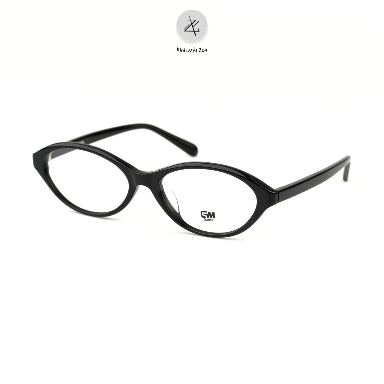  Gọng kính GAMA BC-2336  dáng mắt mèo nhựa Acetate dẻo chính hãng 
