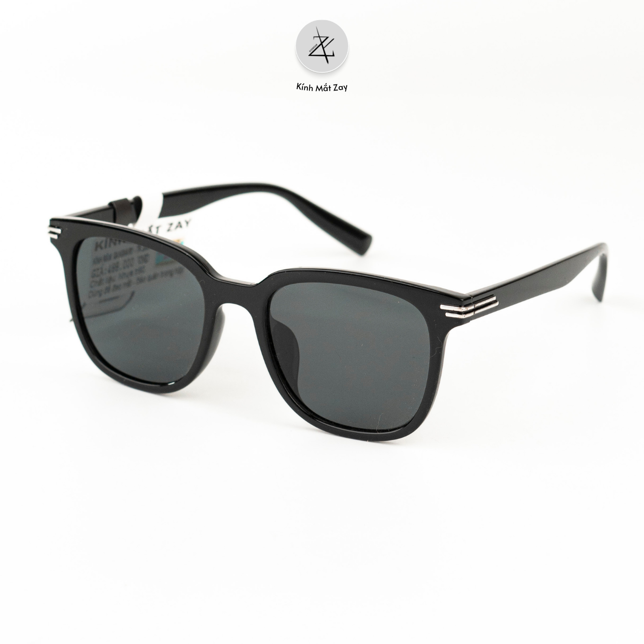  Kính mát phân cực polarized Gangnary TR28025 dáng vuông TR90 chính hãng 