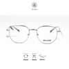  Gọng kính Molsion MJ7226 dáng đa giác titanium chính hãng fullbox 