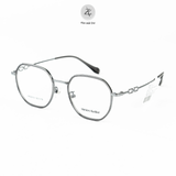  Gọng kính Helen Keller H82610 dáng đa giác Titanium chính hãng fullbox 