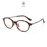  Gọng kính Chrome Hearts CH5610 dáng oval nhựa Acetate & Titanium cao cấp fullbox 